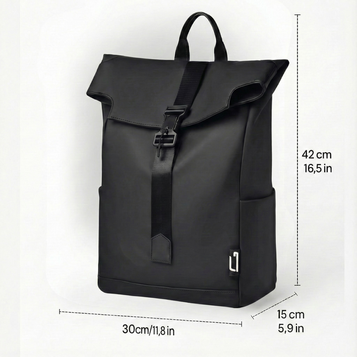 Oxford™ - Minimal Waterproof Laptop Backpack – College & Work Anti-Theft Commuter