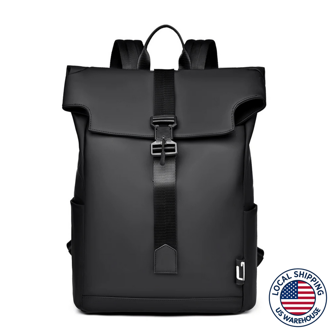 Oxford™ - Minimal Waterproof Laptop Backpack – College & Work Anti-Theft Commuter