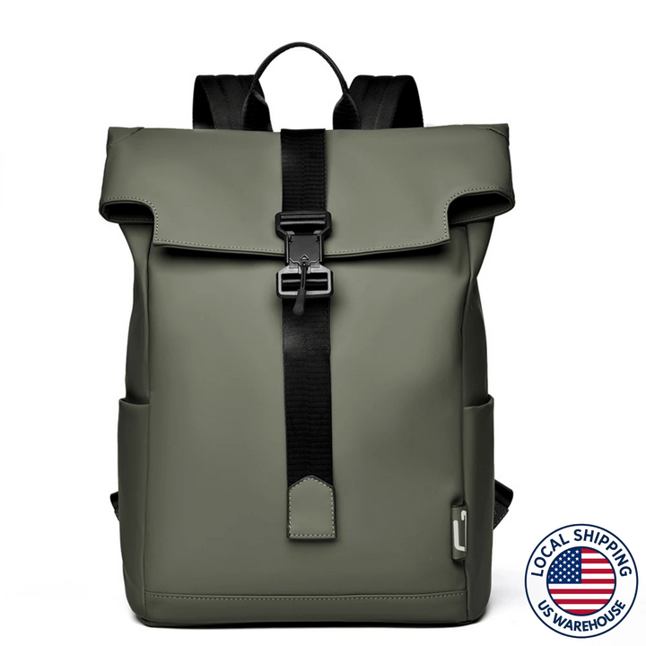 Oxford™ - Minimal Waterproof Laptop Backpack – College & Work Anti-Theft Commuter