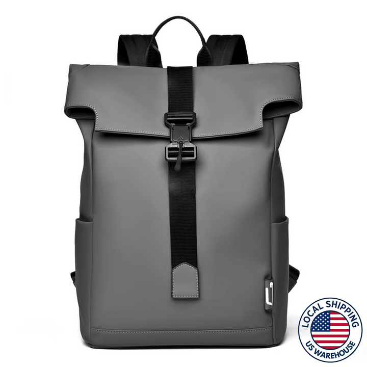 Oxford™ - Minimal Waterproof Laptop Backpack – College & Work Anti-Theft Commuter