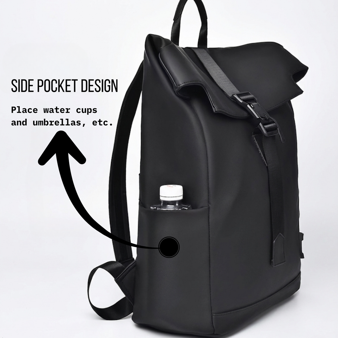 Oxford™ - Minimal Waterproof Laptop Backpack – College & Work Anti-Theft Commuter
