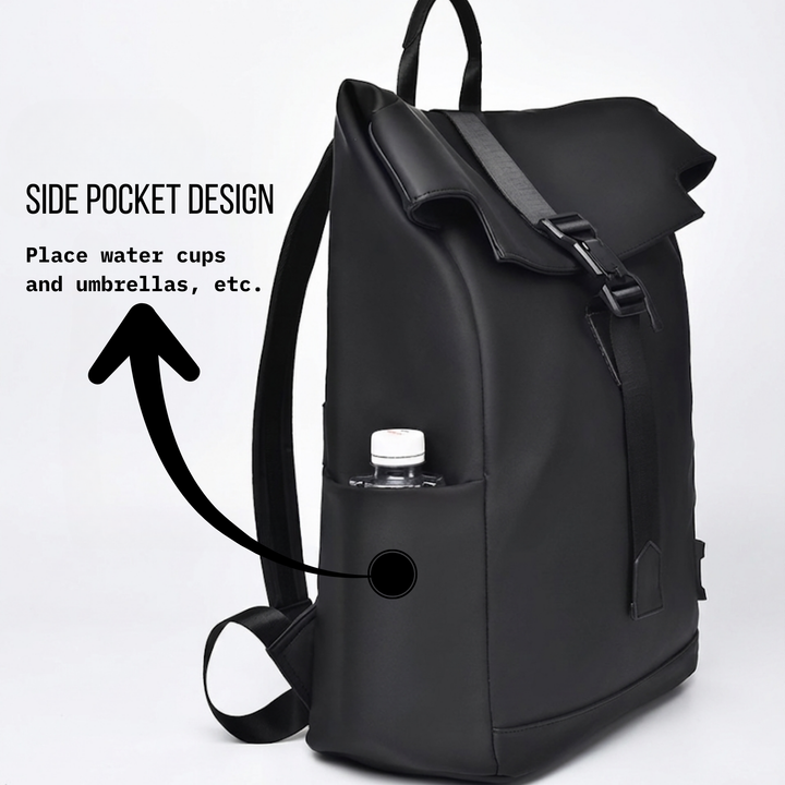 Oxford™ - Minimal Waterproof Laptop Backpack – College & Work Anti-Theft Commuter