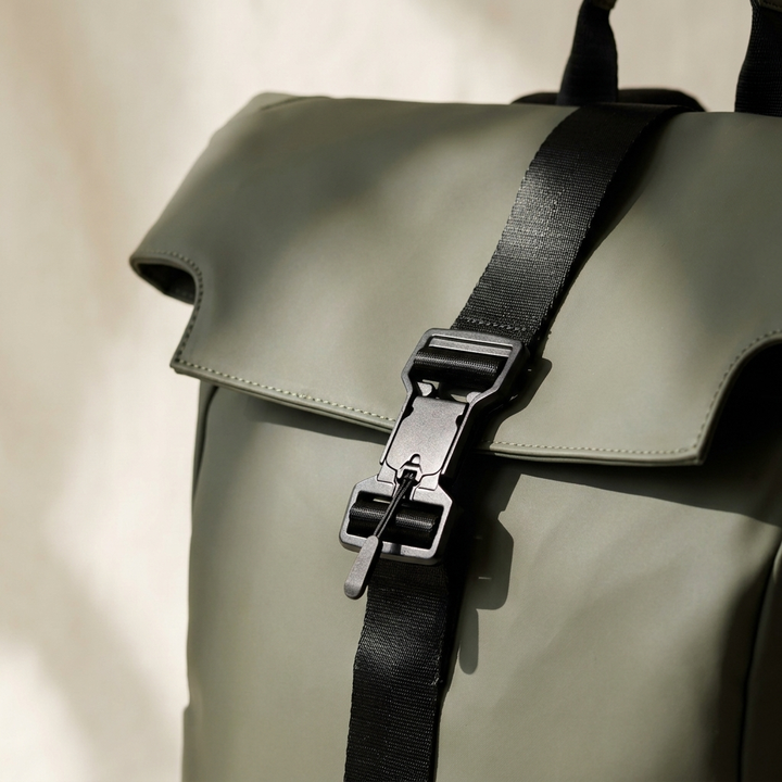Oxford™ Roll-Top Backpack — Waterproof Laptop Commuter Bag