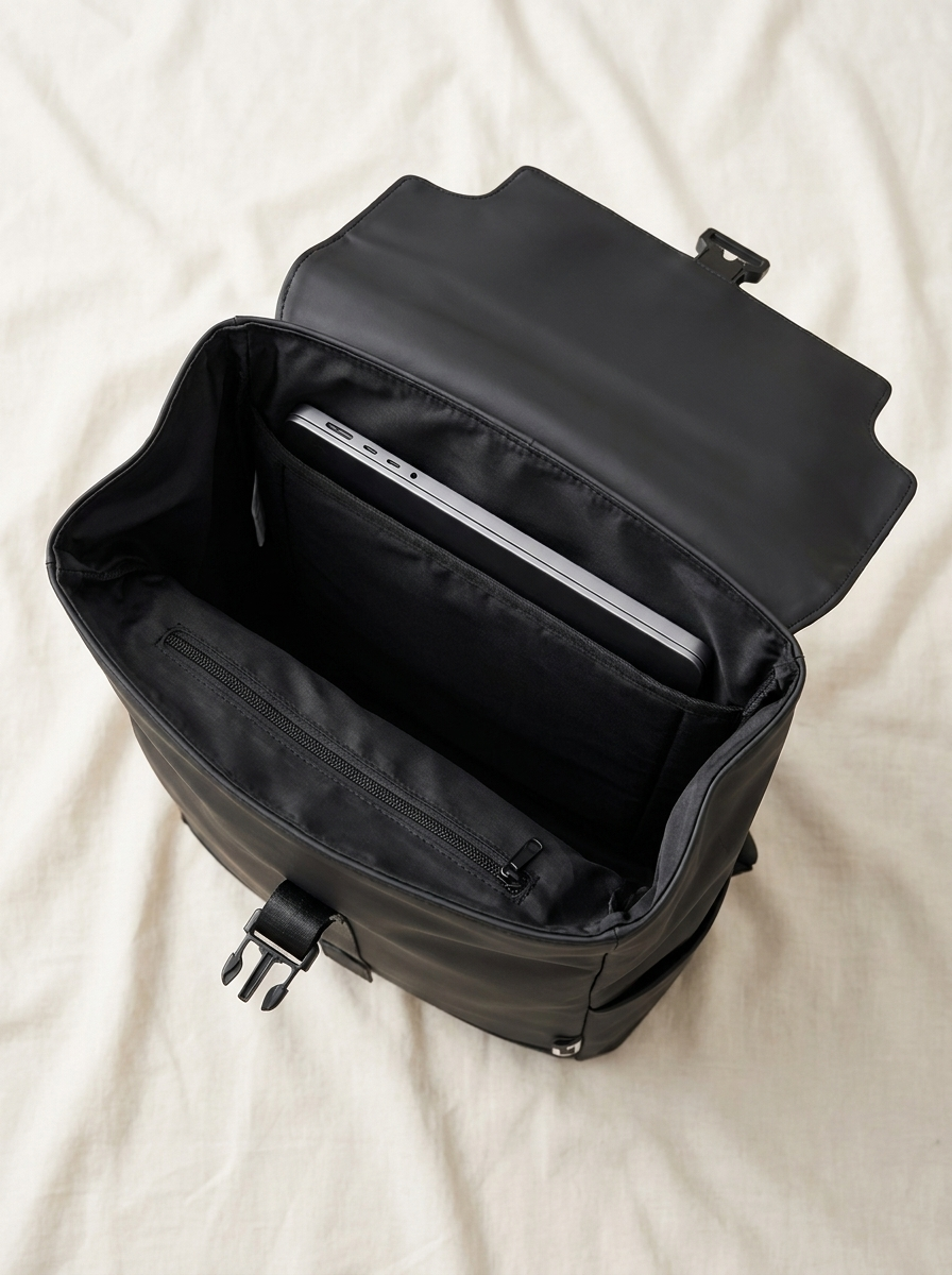 Oxford™ Roll-Top Backpack — Waterproof Laptop Commuter Bag