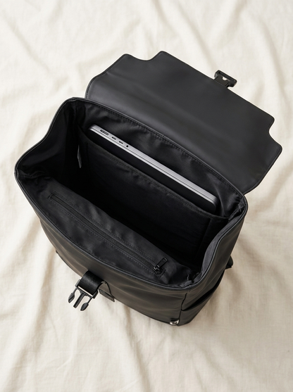 Oxford™ Roll-Top Backpack — Waterproof Laptop Commuter Bag