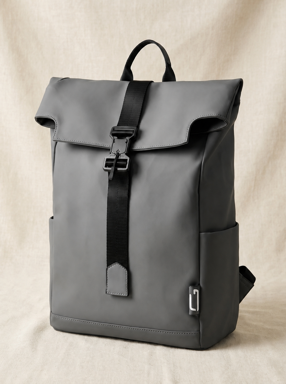 Oxford™ Roll-Top Backpack — Waterproof Laptop Commuter Bag